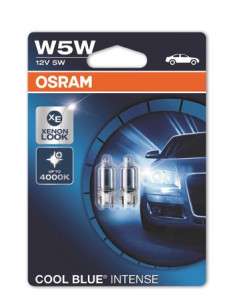 Osram 2825HCBI-02B [COOL BLUE® Intense] W5W 12V 5W
