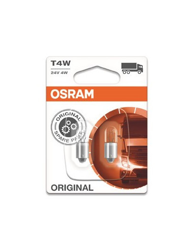 ¡Ilumina tu camino con las bombillas halógenas Osram 3930-02B BA9s 24V 4W T4W! ? ¡Descubre la mejor iluminación en AutoAcc.es!