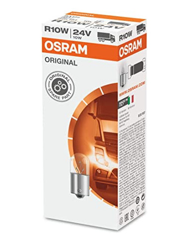 OSRAM [Original 24V] 5637 BA15s 24V 10V R10W