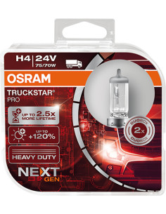 OSRAM TRUCKSTAR PRO NEXT GENERATION: Máxima Durabilidad y Luminosidad para Camiones