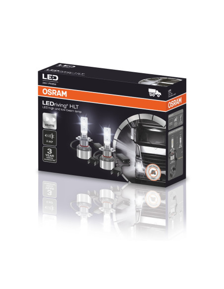 ¡Ilumine su camino con las lámparas LED de repuesto OSRAM para camiones!