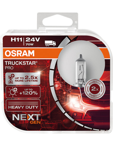 Descubre las lámparas OSRAM TRUCKSTAR PRO: ¡Potencia y durabilidad para camiones!