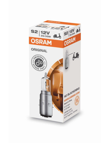 Osram 64327, bombilla Ba20d S2 Original Line