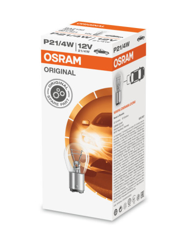 Osram 7225 [Original 12V] P21/4W 12V 21/4W (BAZ15d