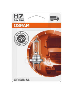 ¡Ilumina tu camino! Lámpara Halógena OSRAM H7 24V 70W en AutoAcc.es ?✨