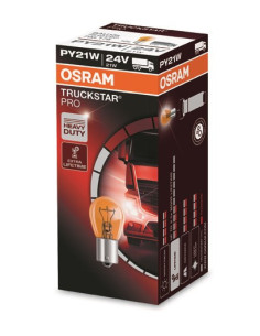 OSRAM TRUCKSTAR PRO +100% BAU15s 21W 24V PY21W