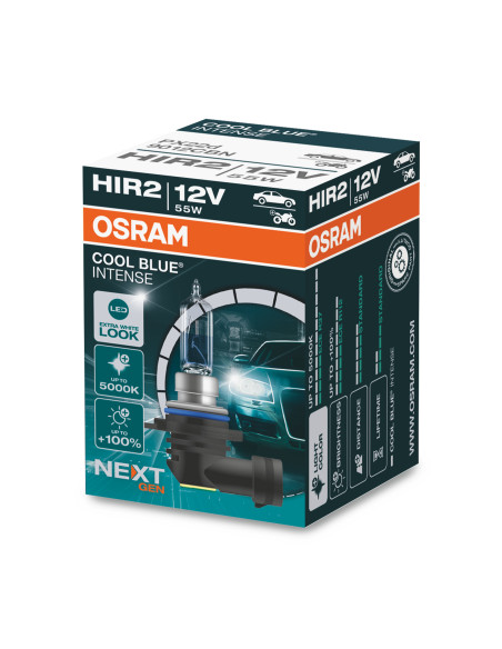 Descubre la OSRAM HIR2: Luz Extra Blanca y Brillante para un Estilo Moderno y Mayor Seguridad