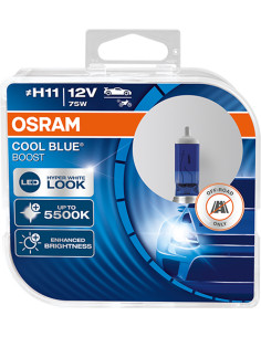 Transforma tu vehículo con OSRAM Cool Blue BOOST: Estilo LED y luz hiperblanca de 5.500 K