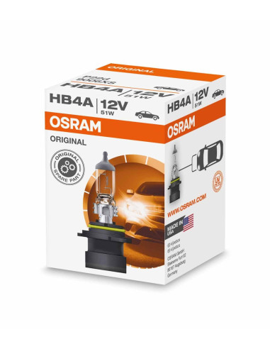 Osram 9006XS [Original 12V] HB4A 12V 51W (P22d)