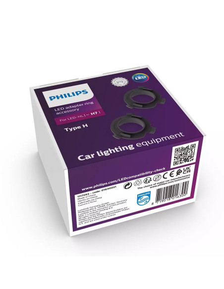 ? Philips 11172X2 - Pareja de adaptadores Tipo H