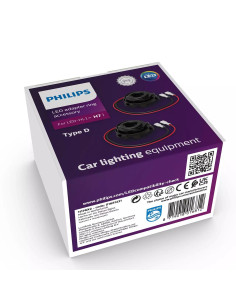 ? Philips 11176X2 - Pareja de adaptadores Tipo D