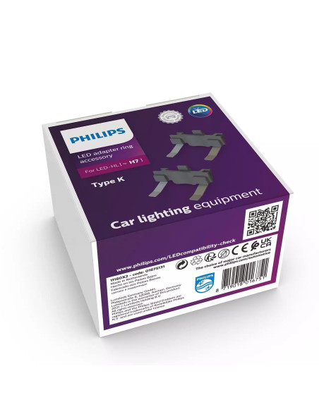 ? Philips 11180X2 - Pareja de adaptadores Tipo K