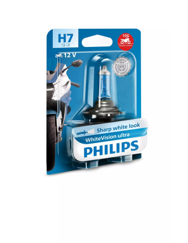 Transforma tu conducción nocturna: Philips WhiteVision Ultra, luz intensa y estilo xenón para motocicletas