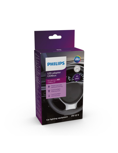 ?✨ ¡Adiós Errores! Philips 18952 12V X2 Kit CANbus LED H7 en AutoAcc.es