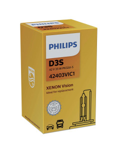 ? Philips 42403VIC1 - Bombilla de Xenón D3S Vision 42V35W (PK32d-5 C1)