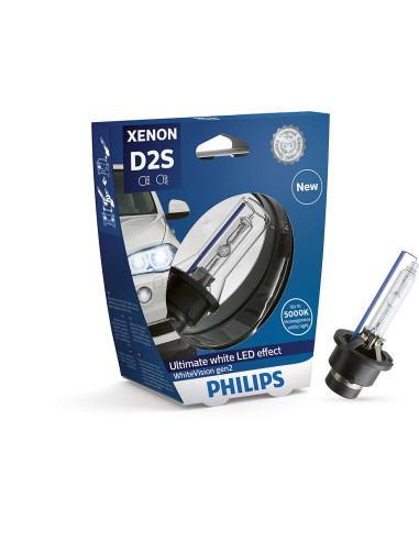 ¡Ilumina tu camino con la bombilla de xenón Philips D2S WhiteVision! ? AutoAcc.es - Accesorios para Automoción