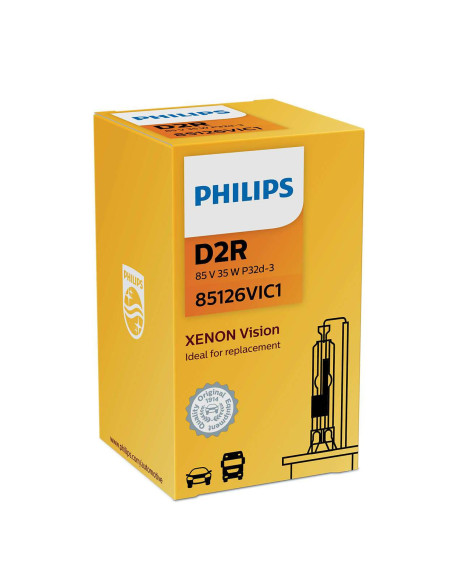 ? Philips 85126VIC1 - Bombilla de Xenón D2R Vision 85V35W (P32d-3 C1)