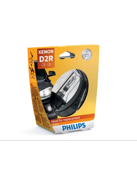 ¡Ilumina tu camino con la bombilla de xenón Philips D2R Vision 85V35W! ? AutoAcc.es - Accesorios para Automoción