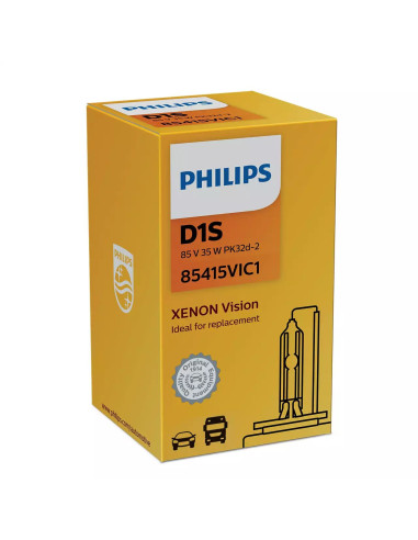 ? Philips 85415VIC1 - Bombilla de Xenón D1S Vision 85V35W (PK32d-2 C1)