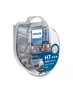 ¡Descubre las nuevas bombillas Philips WhiteVision Ultra H7/W5W 12972WVU en AutoAcc.es! ?
