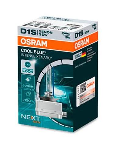 Bombilla de xenón D1S Osram 66140 Cool Blue Intense NextGen