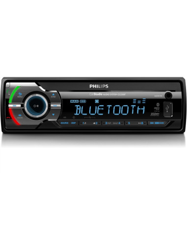 Autorradio Philips CE-235BT con manos libres Bluetooth, 4x50W, Usb, micro SD y Aux-in