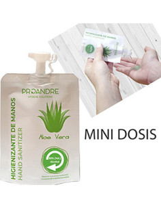 Mini-dosis de gel hidrocalcohólico "DOYPACK" 35 ml. (80%)
