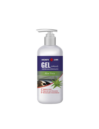 Gel Hidroalcohólico-autosecante de manos 1 litro (70%) Fragancia Aloe Vera
