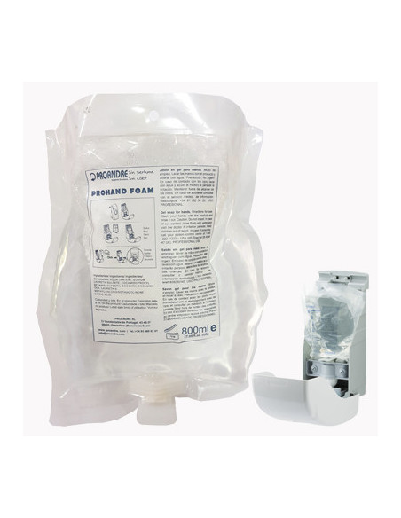 Recambio gel hidroalcoholico para jabonera (800 ml.) 80%