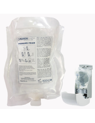 Recambio jabón espuma 800ml para jabonera
