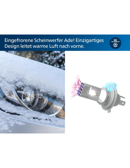 ? Philips Ultinon Boost Gen2 H4 LED – +300 % brillo – ¡Cámbialas ya!