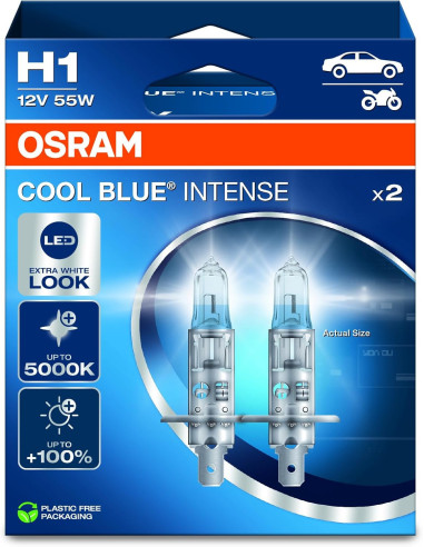 ? OSRAM H1 Cool Blue Intense NextGen – Blanco 5000K ¡Mejora ya!